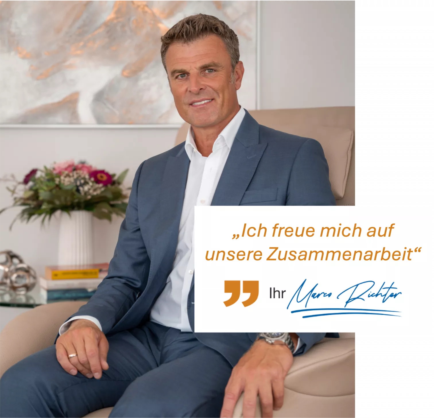 Marco Richter - Ich freue mich auf unsere Zusammenarbeit